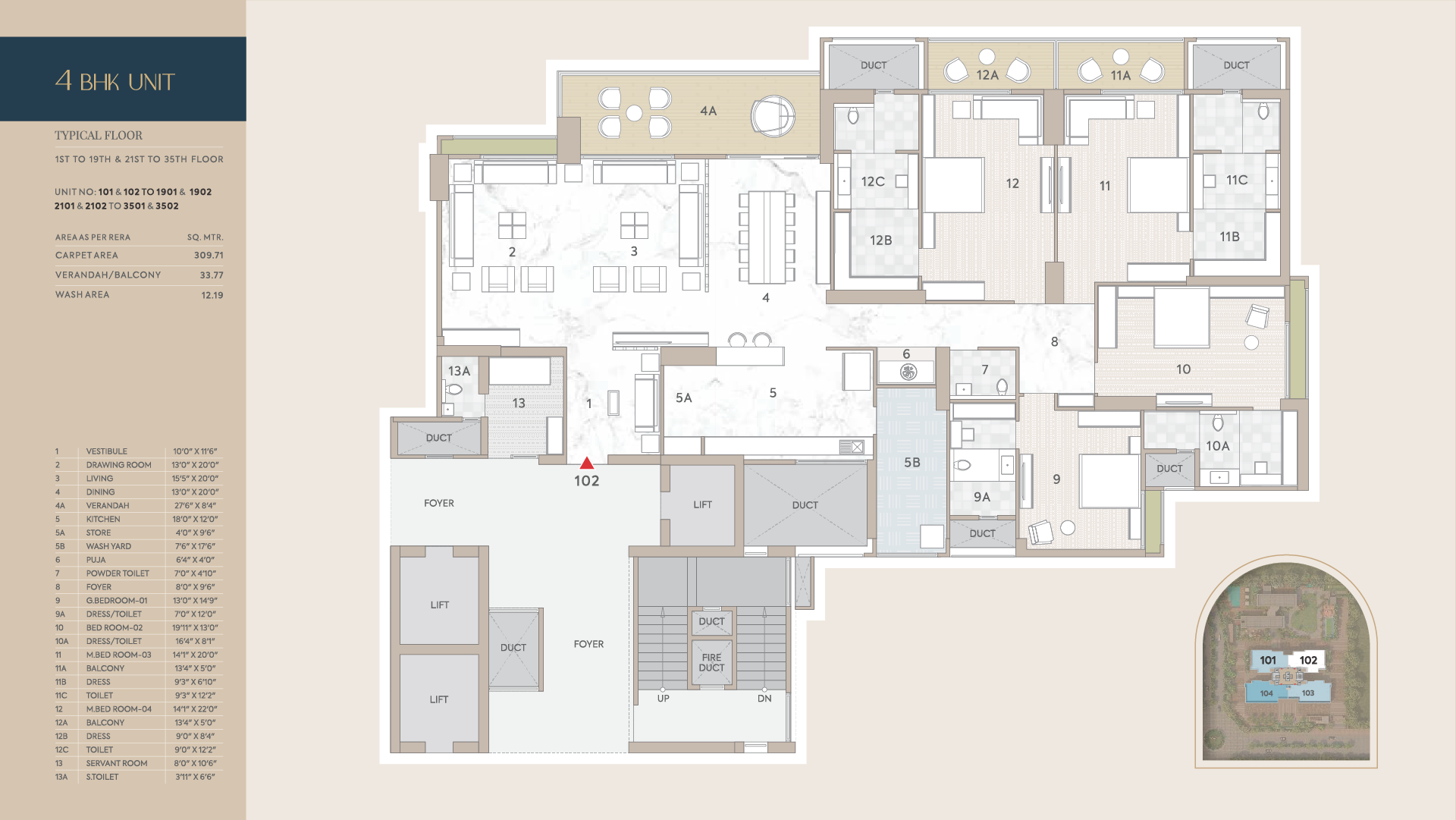 Floor 1 area image